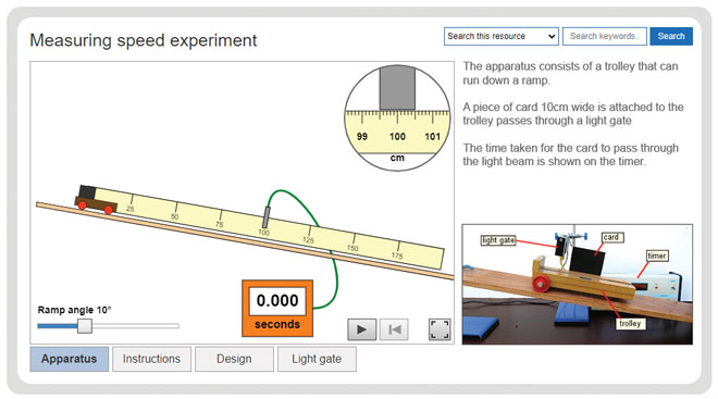 key-stage-3-physics-measuring-speed-experiment