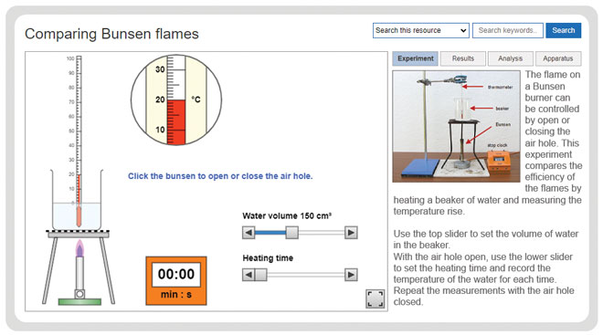 key-stage-3-physics-comparing-bunsen-flames