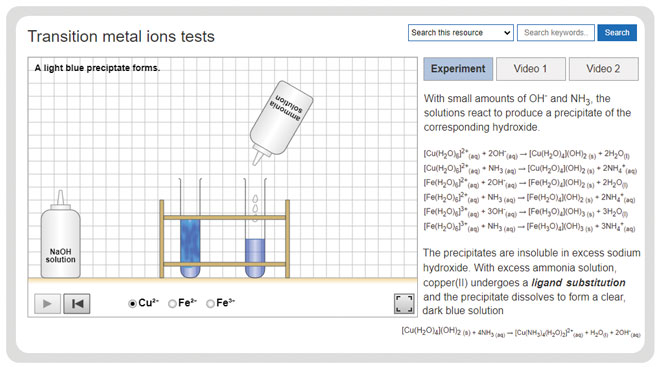 a-level-chemistry-required-practicals-transition-metals-ions-tests