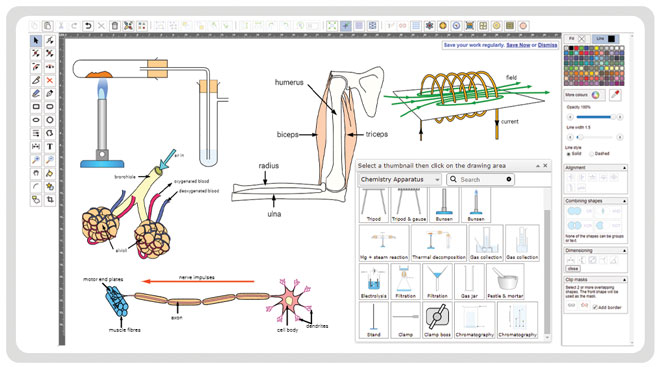 science-diagrams-designer