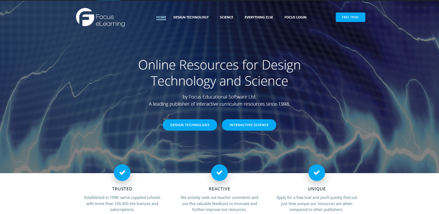 new focus educational software website