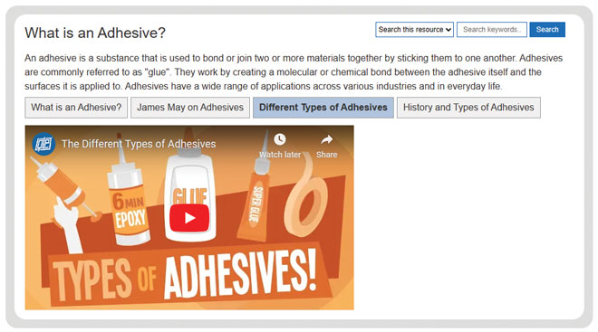 Design-and-Technology-Adhesives-and-Tapes-What-Is-An-Adhesive