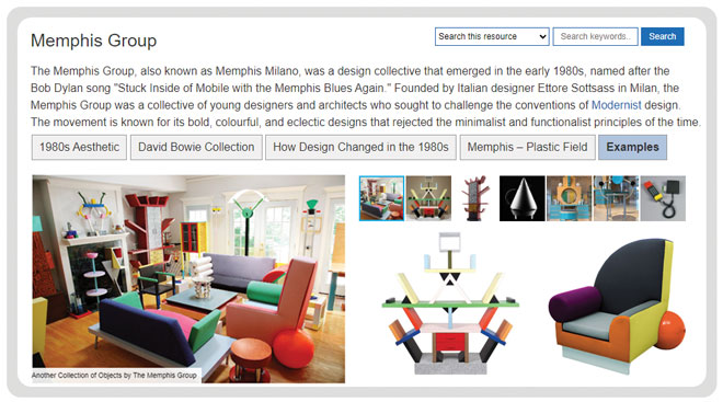 Design Movements And Styles Memphis