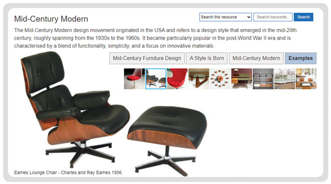 Design Movements And Styles Mid-Century Modern