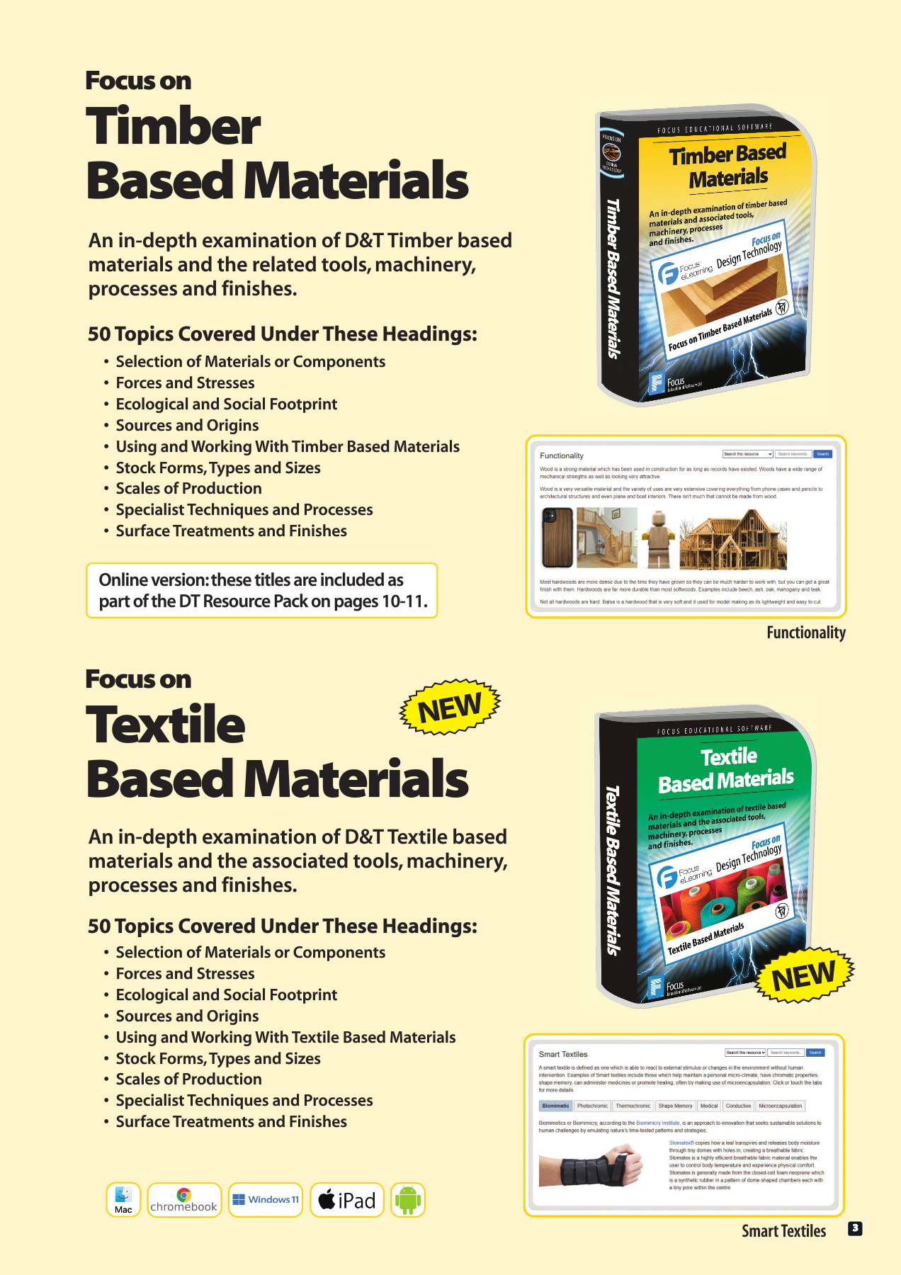 Focus Design Technology Resources 2024